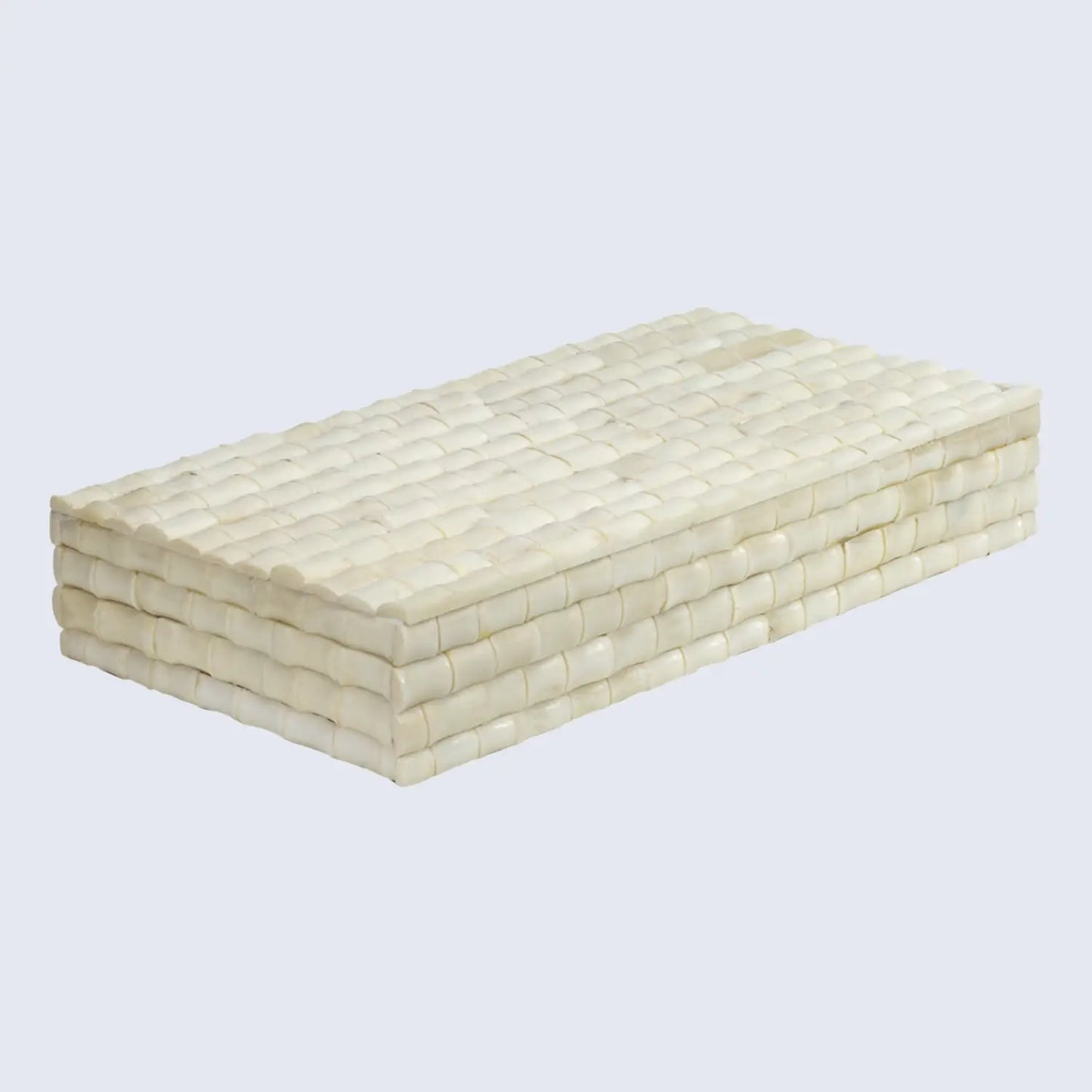 Ivory Bamboo Pattern Bone Inlay Decorative Storage Box 7 Sizes
