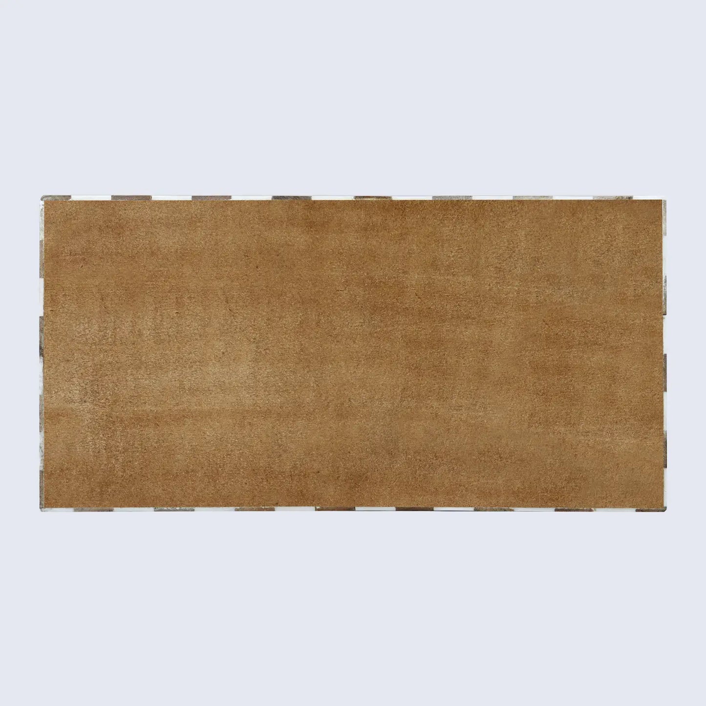 Marquet Chevron Resin & Wood Inlay Decorative Storage Box - 8 Sizes