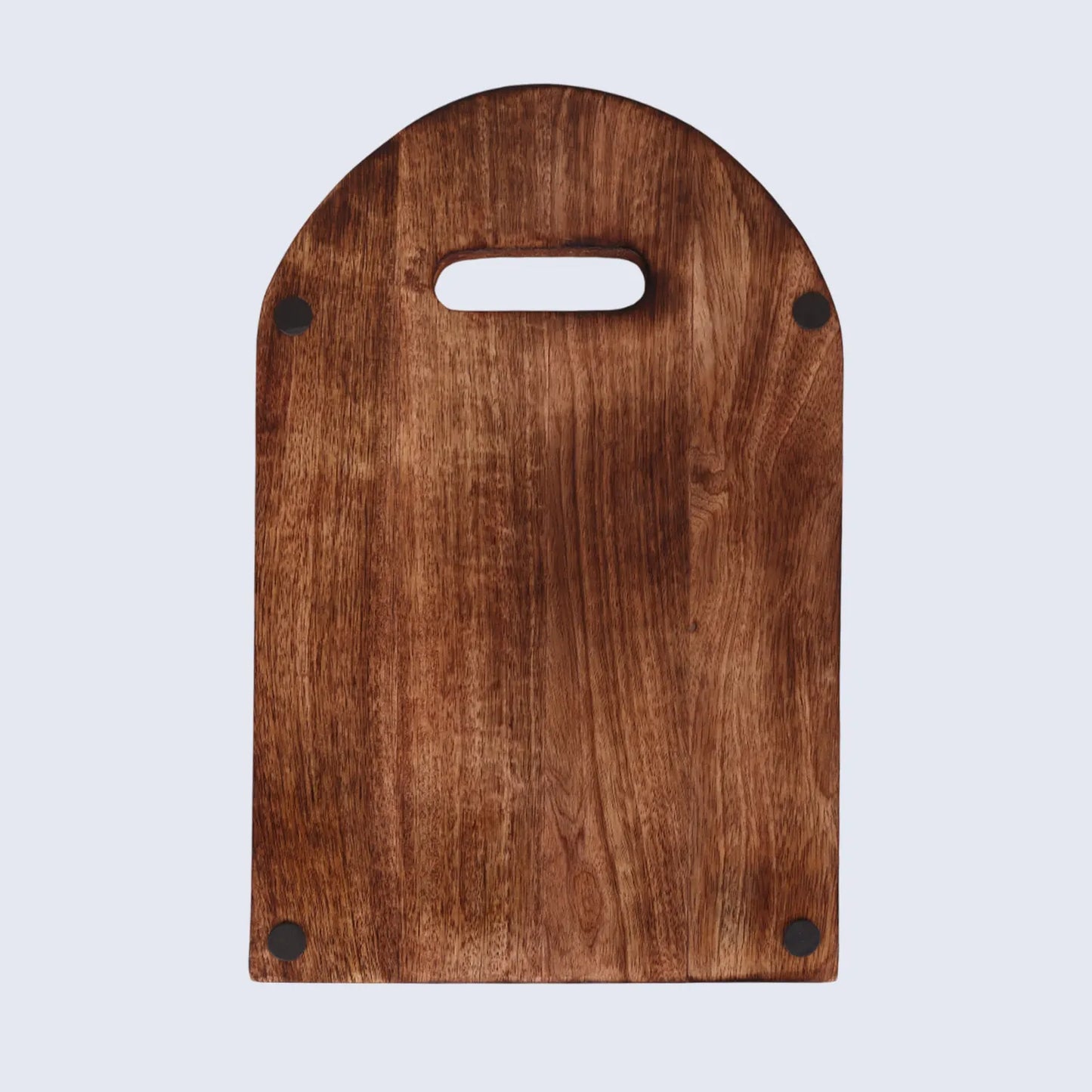 Chopping Board Semi-Circle Top - Wood, in 15.25x9.25"