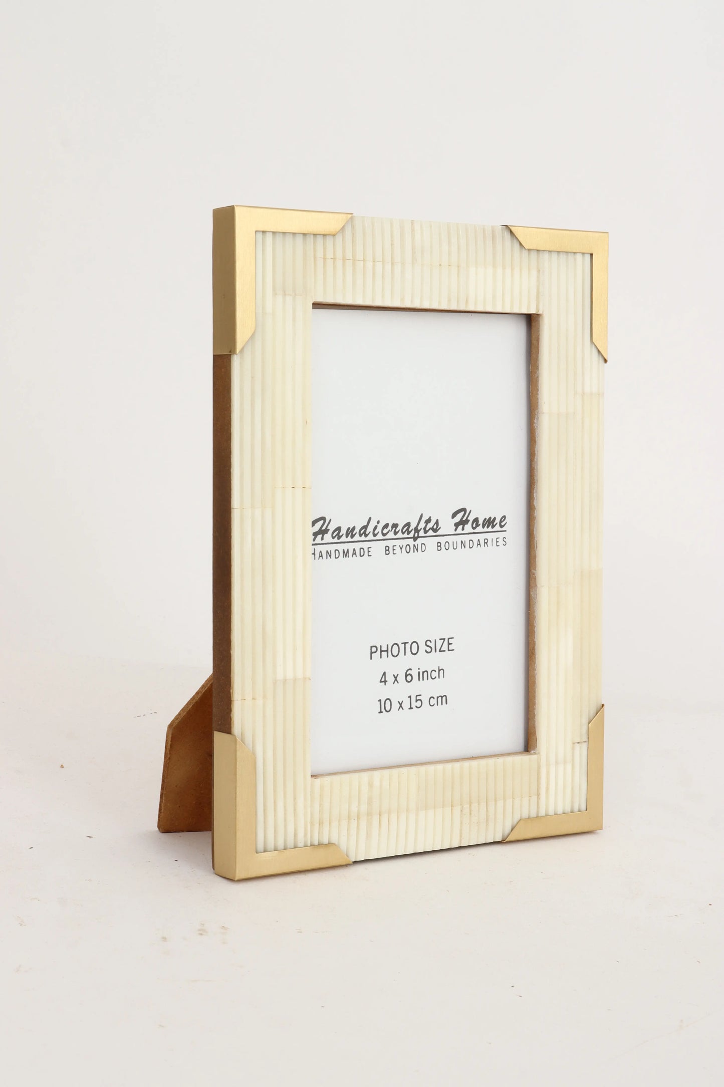 Picture Frames Deluxe Carta Pattern Bone Inlay Collection, 4x6