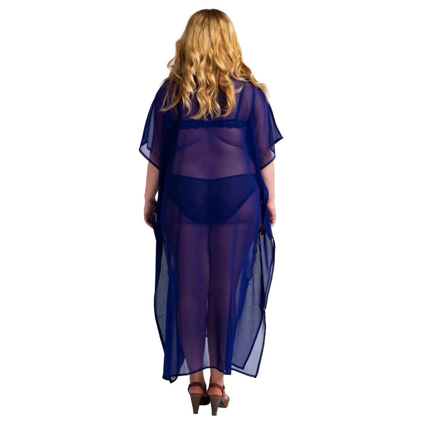Women Long Kaftans Beach Caftan Dress 3 Colors S-3XL