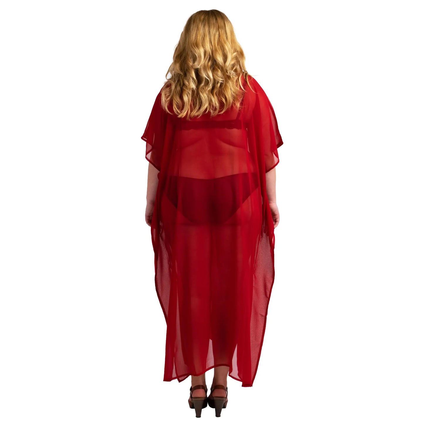 Women Long Kaftans Beach Caftan Dress 3 Colors S-3XL