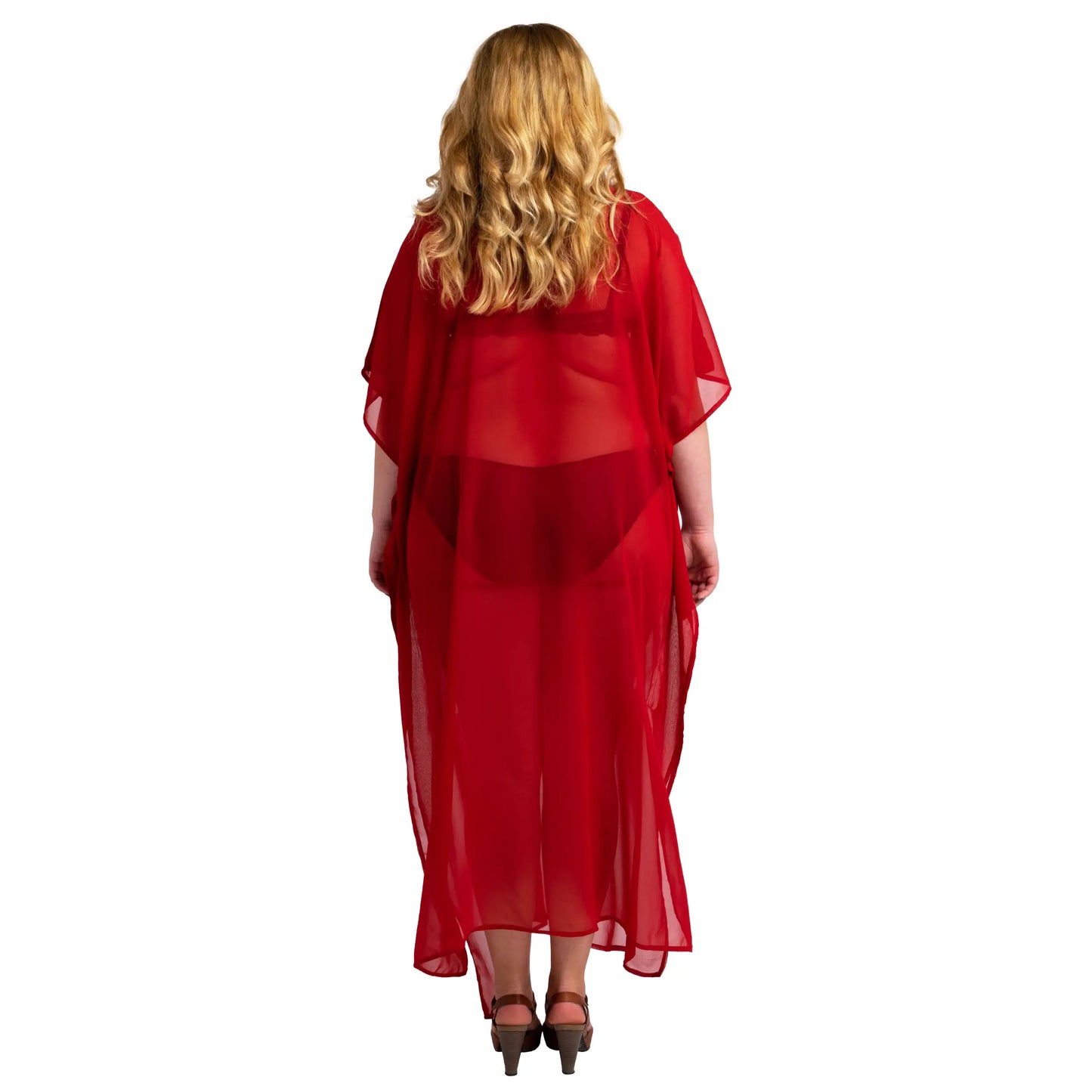 Women Long Kaftans Beach Caftan Dress 3 Colors S-3XL