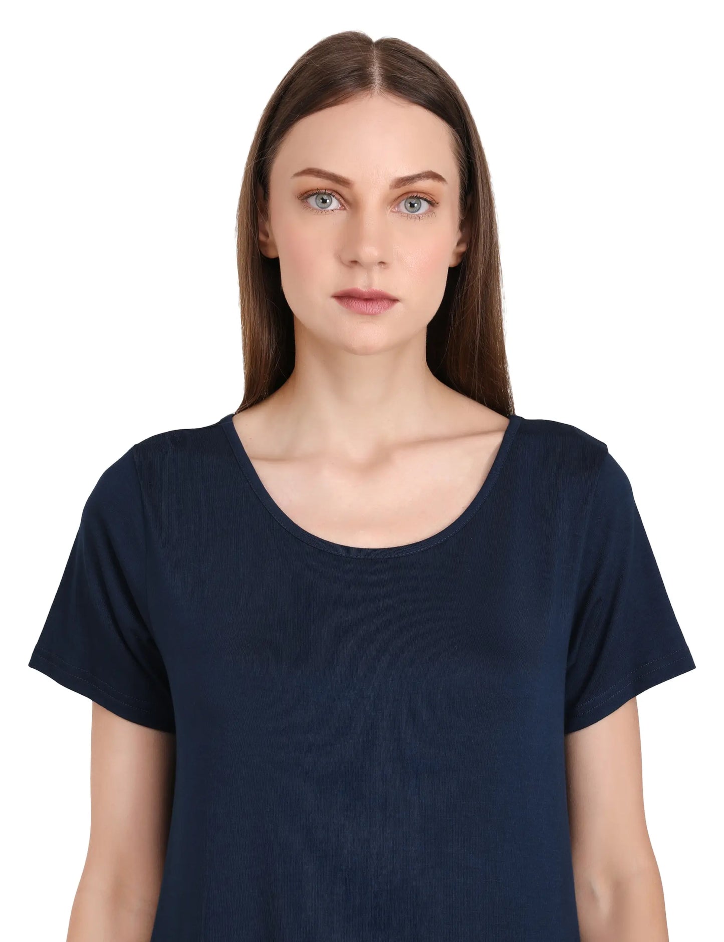 Short Sleeve Loose T-Shirt Dress - Available in 6 Colors