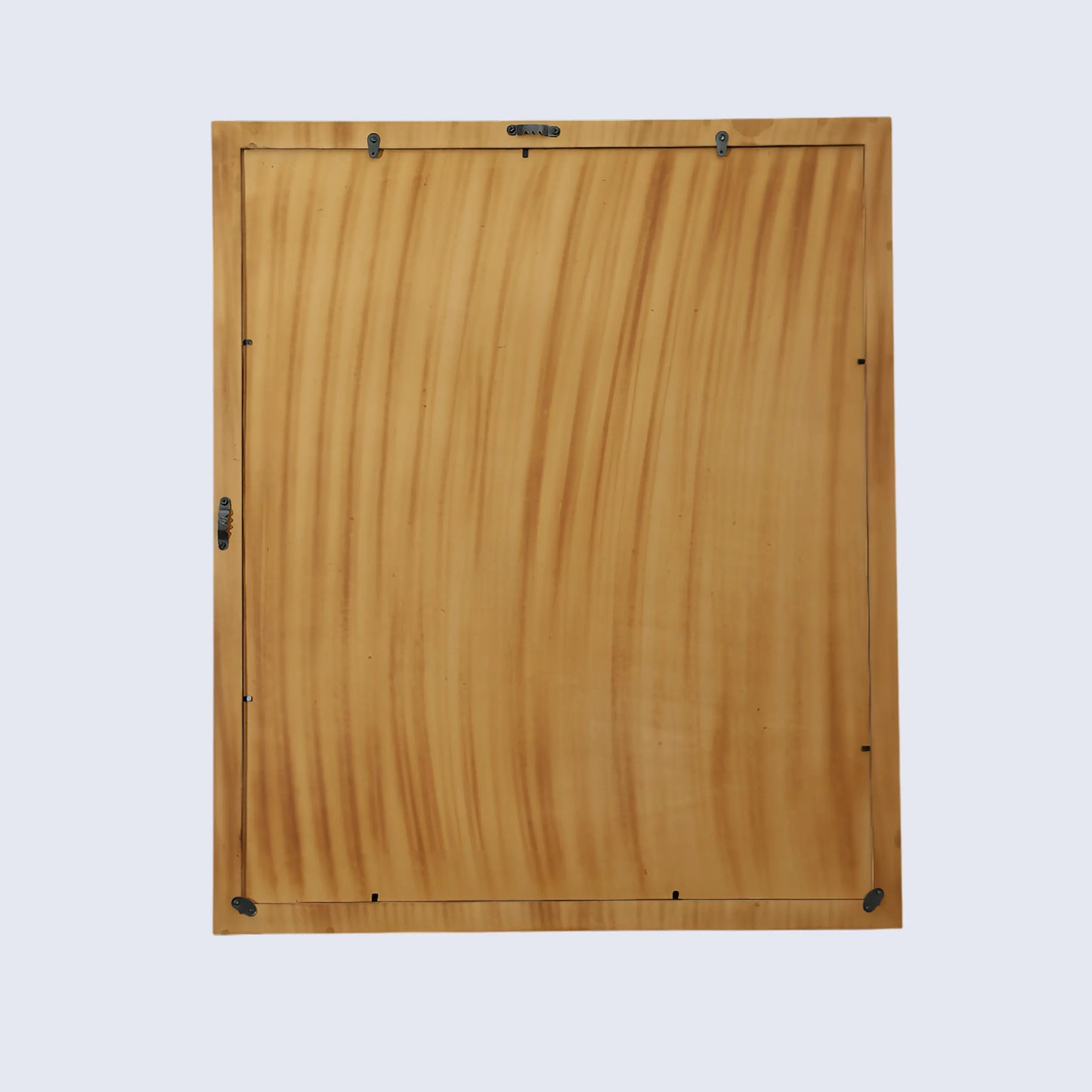 24x20 inch Wall Mount Mirror Frame Herringbone Wood Mirror