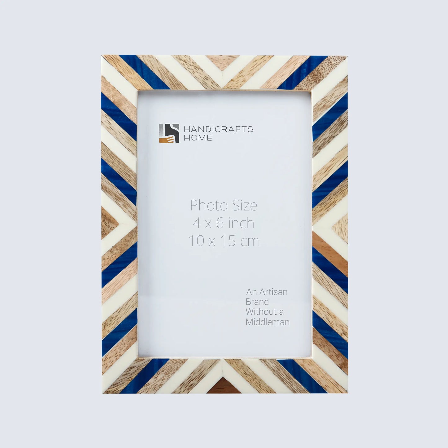 Picture Frames Hypno Dream Pattern Resin Inlay Collection in 3 Sizes