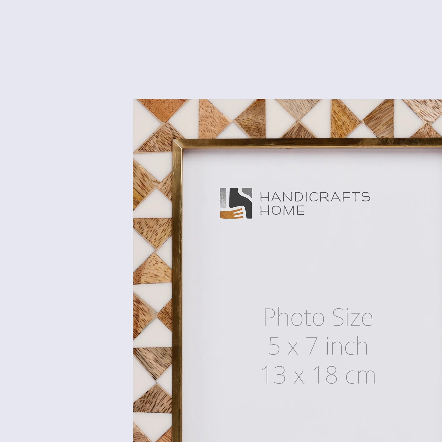 Picture Frames Halo Ivory Pattern Bone Inlay Collection - Make to Order - 8.3X11.7