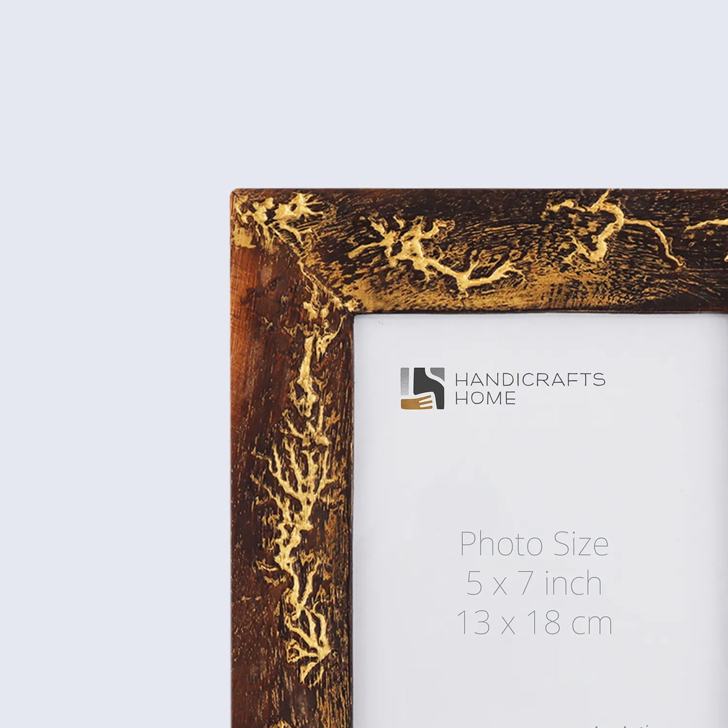 Picture Frames Roots & Stem Pattern Wooden Collection in 5x7