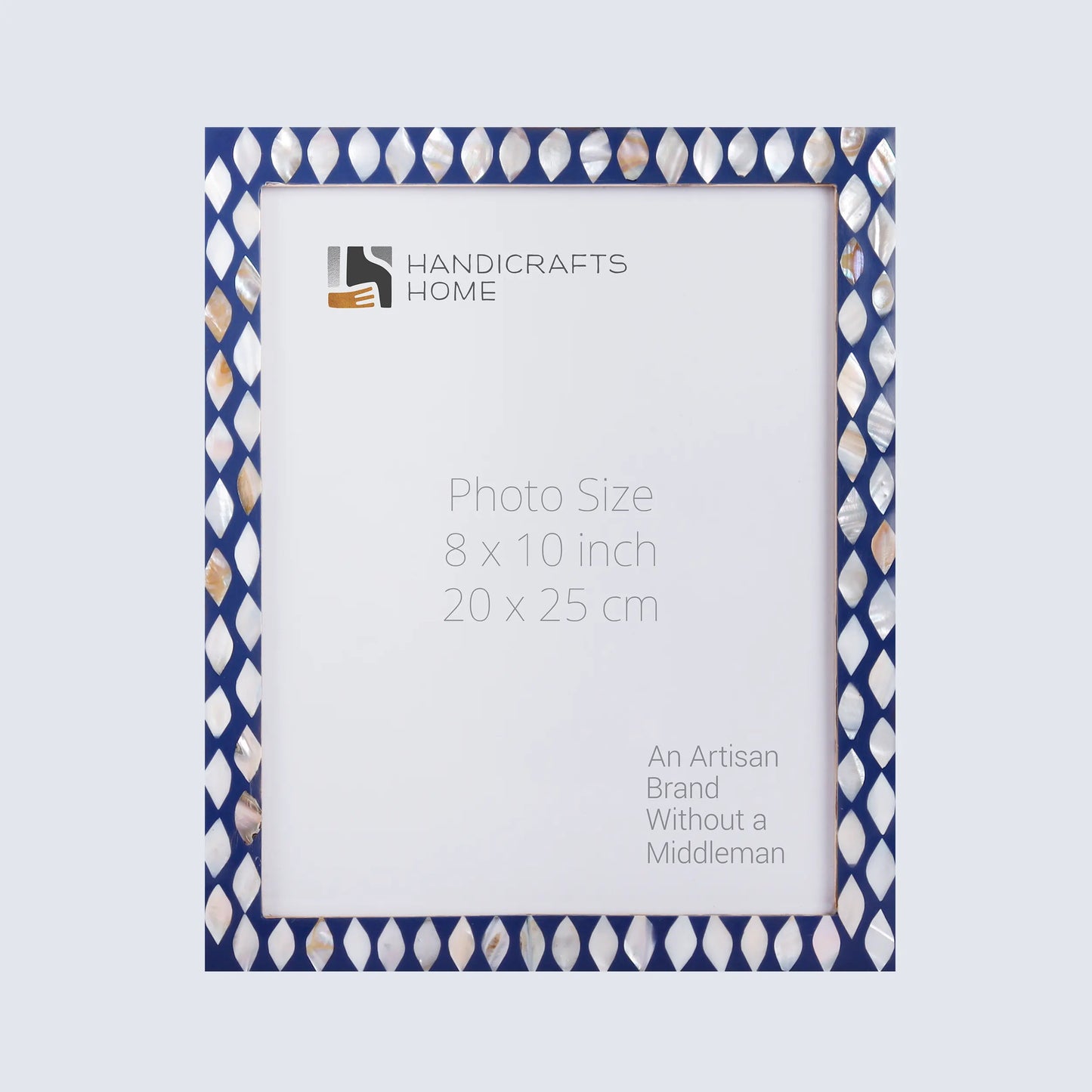 Picture Frames Avant Drops Pattern Mother of Pearl & Resin Collection in 3 Sizes – Wholesale picture frames
