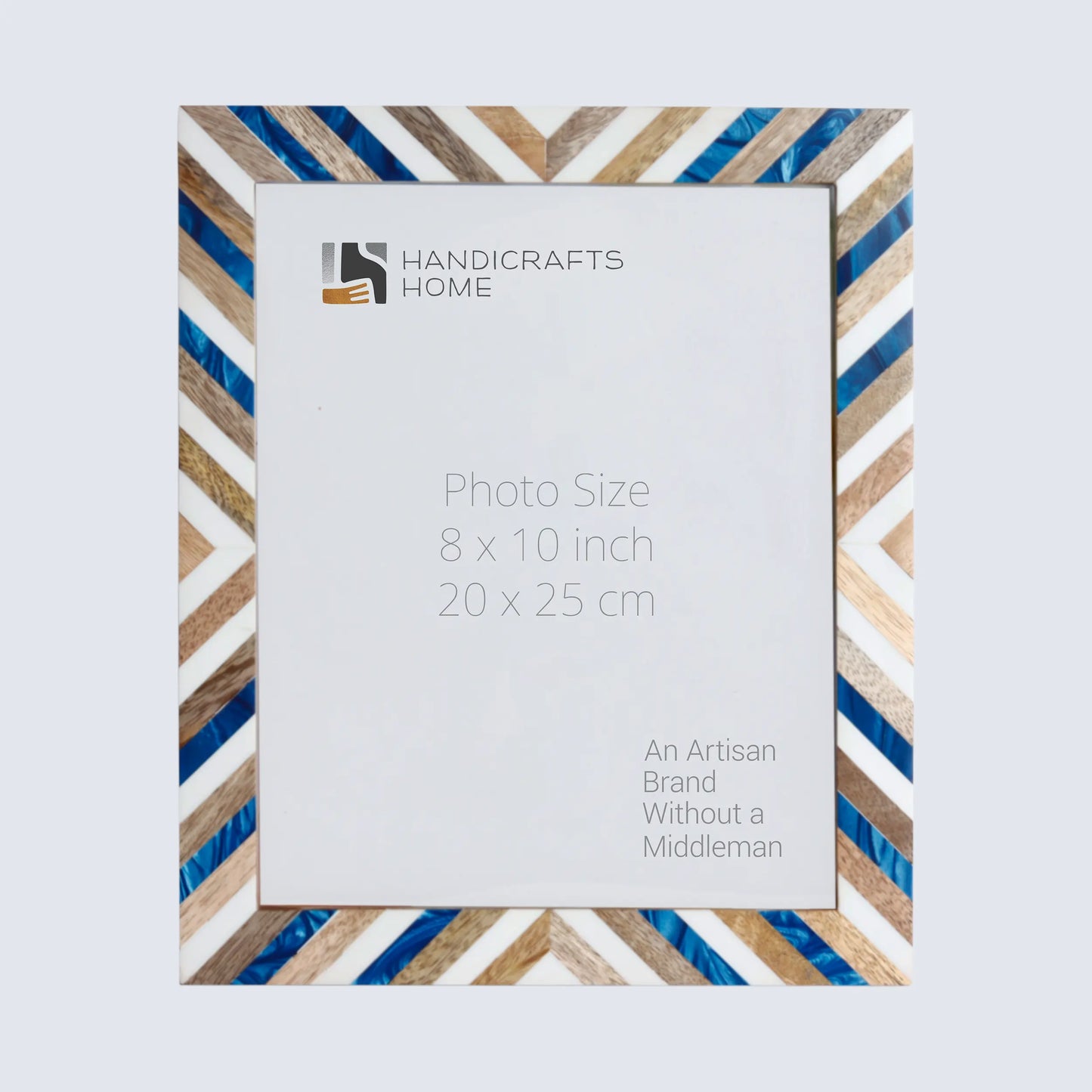 Picture Frames Hypno Dream Pattern Resin Inlay Collection in 3 Sizes