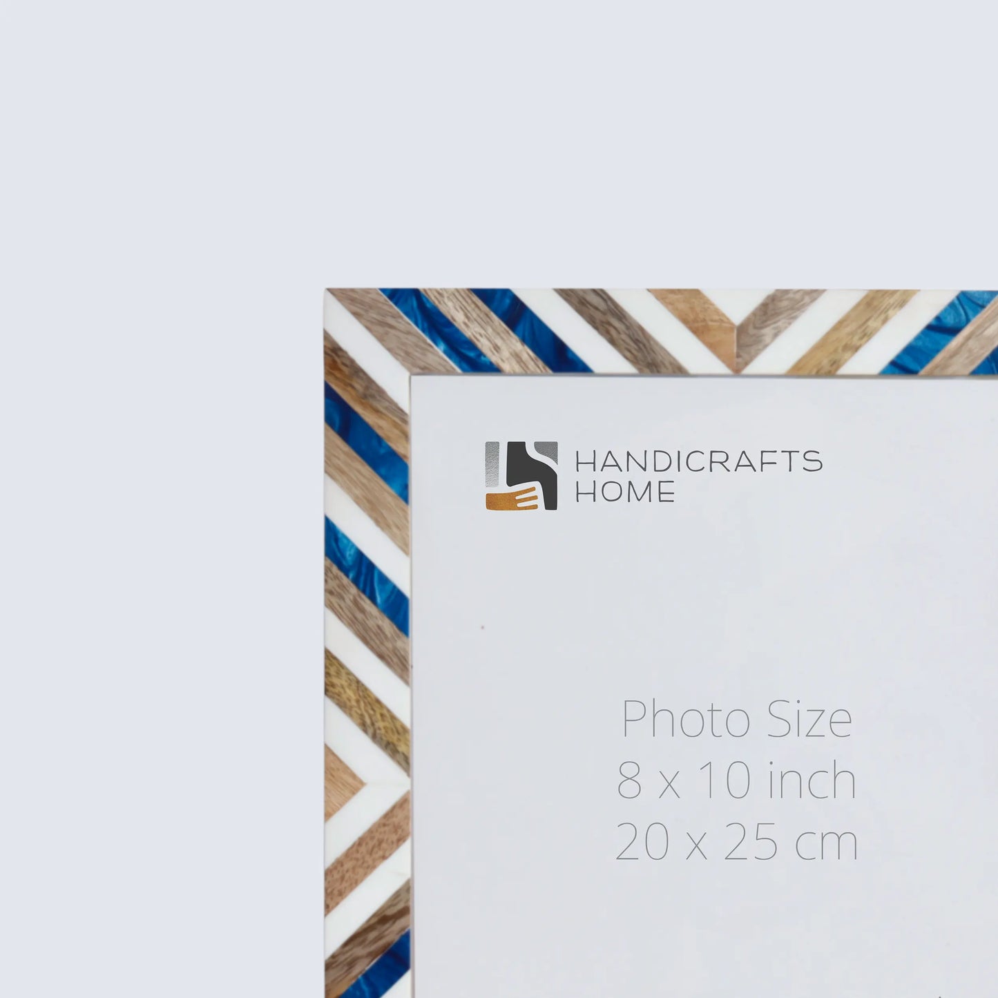 Picture Frames Hypno Dream Pattern Resin Inlay Collection in 3 Sizes
