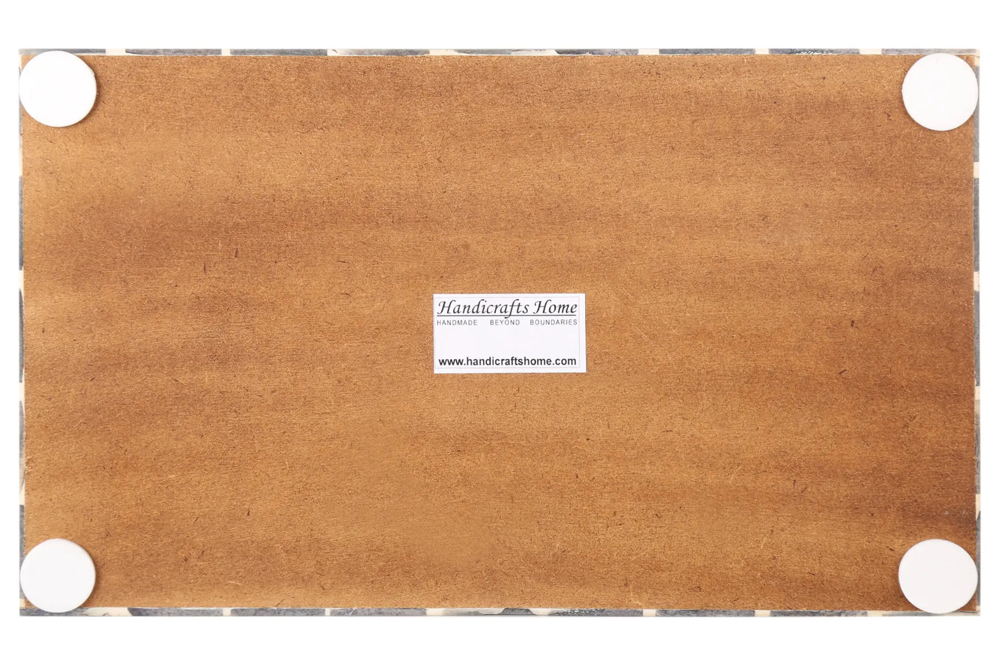 Countertop and Vanity Tray - Handmade Moroccan Pattern 10x6 Towel Tray - Red White