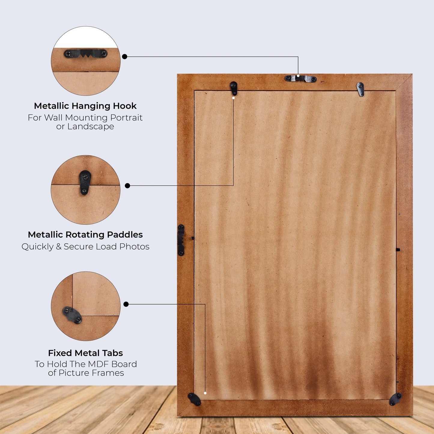 Make to Order Indigo Mirror Bone Inlay Collection in 8 Sizes