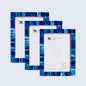 Picture Frames Classic Pattern Bone Inlay Collection in Blue, Pack of 3 – Wholesale picture frames