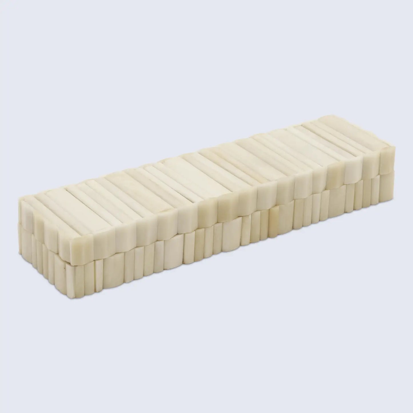 Ivory Stem Pattern Bone Inlay Decorative Storage Box 7 Sizes