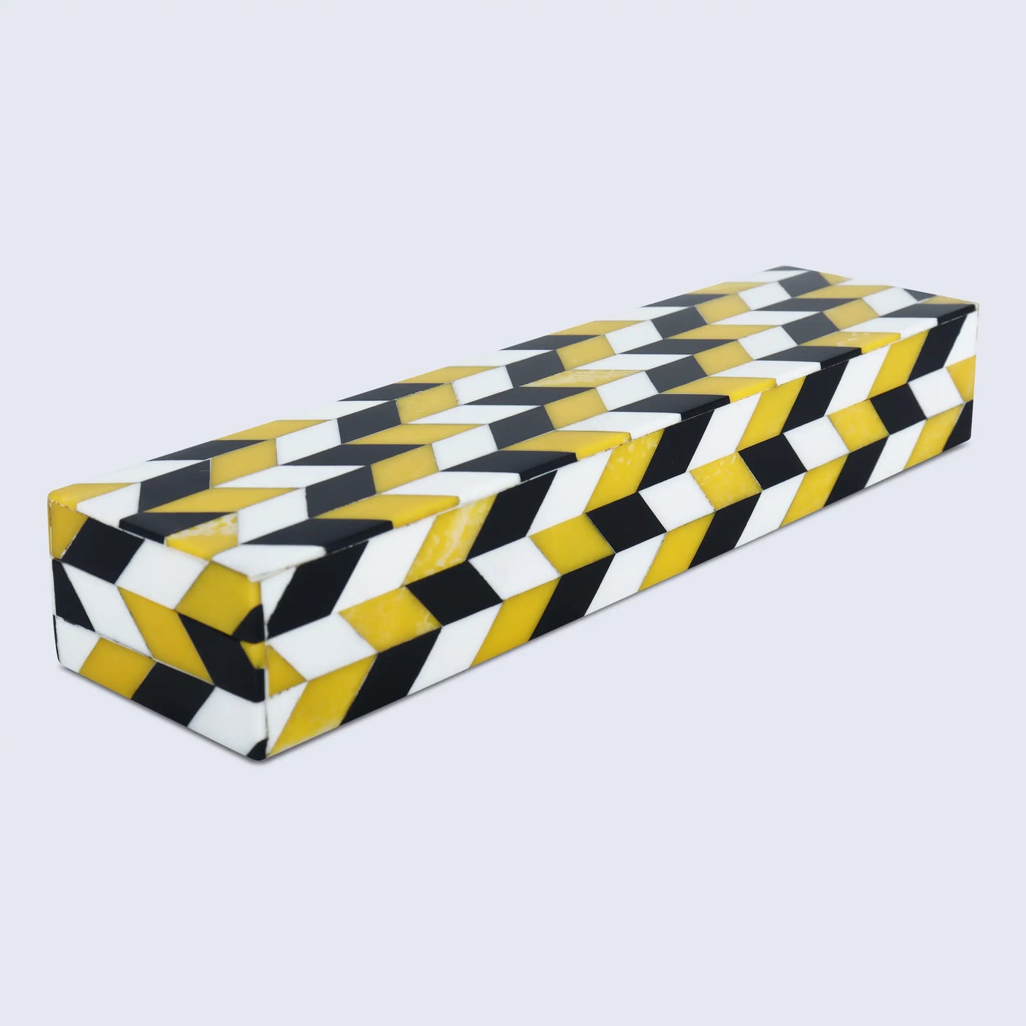 Decorative Boxes Marquet Artemis Pattern Resin Inlay Collection in 8 Sizes