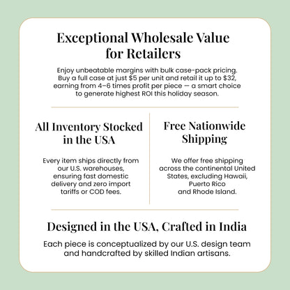 Decorative Box Medley Concentric, Pack of 40