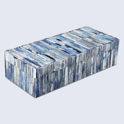 Ivory Ocean Pattern Bone Inlay Decorative Storage Box 7 Sizes