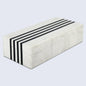Decorative Boxes Mono Sprint Pattern Resin Inlay Collection in 7 Sizes