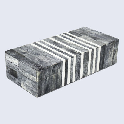 Patisserie Cafe Bone & Resin Inlay Decorative Storage Box in 7 Sizes