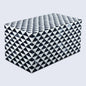 Marquet Prism Pattern Resin Inlay Decorative Storage Box