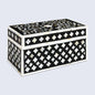 Decorative Boxes Rhonda Bouquet Pattern Mother of Pearl & Resin Inlay Collection in 10 x 5 x 5 inch