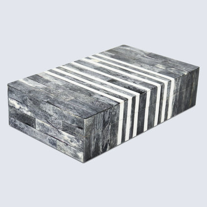 Patisserie Cafe Bone & Resin Inlay Decorative Storage Box in 7 Sizes