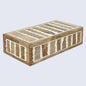 Kept Safari Resin Inlay & Wood Decorative Storage Wooden Box - 7 Size Options