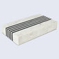 Decorative Boxes Mono Sprint Pattern Resin Inlay Collection in 7 Sizes