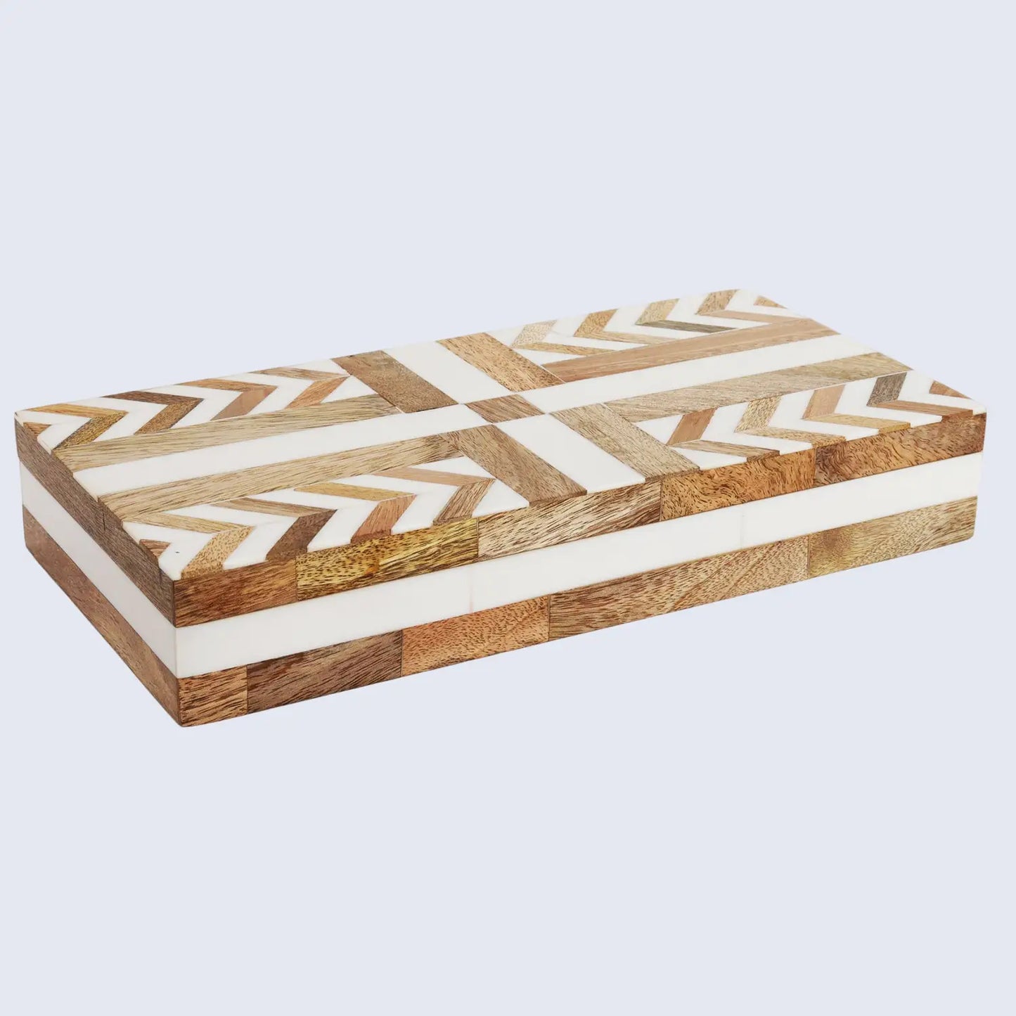 Decorative Boxes Patisserie Adorn Pattern Wood & Resin Inlay in 7 Sizes