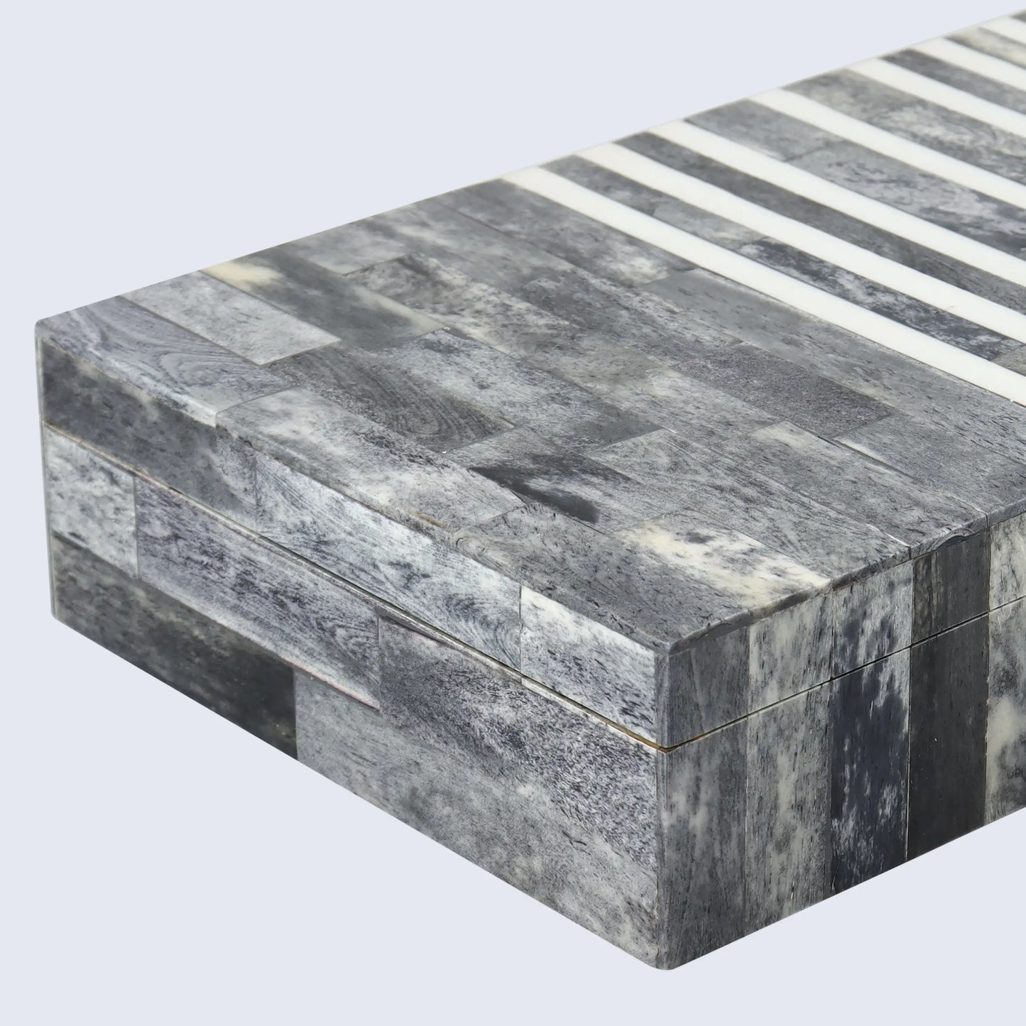 Patisserie Cafe Bone & Resin Inlay Decorative Storage Box in 7 Sizes