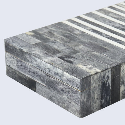 Patisserie Cafe Bone & Resin Inlay Decorative Storage Box in 7 Sizes