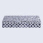 Decorative Boxes Star Pattern Bone & Resin Inlay Collection in 7 Sizes, Slate & White
