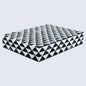 Marquet Prism Pattern Resin Inlay Decorative Storage Box