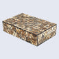 Decorative Boxes Kept Paradox Pattern Horn Inlay Collection in 7 Sizes