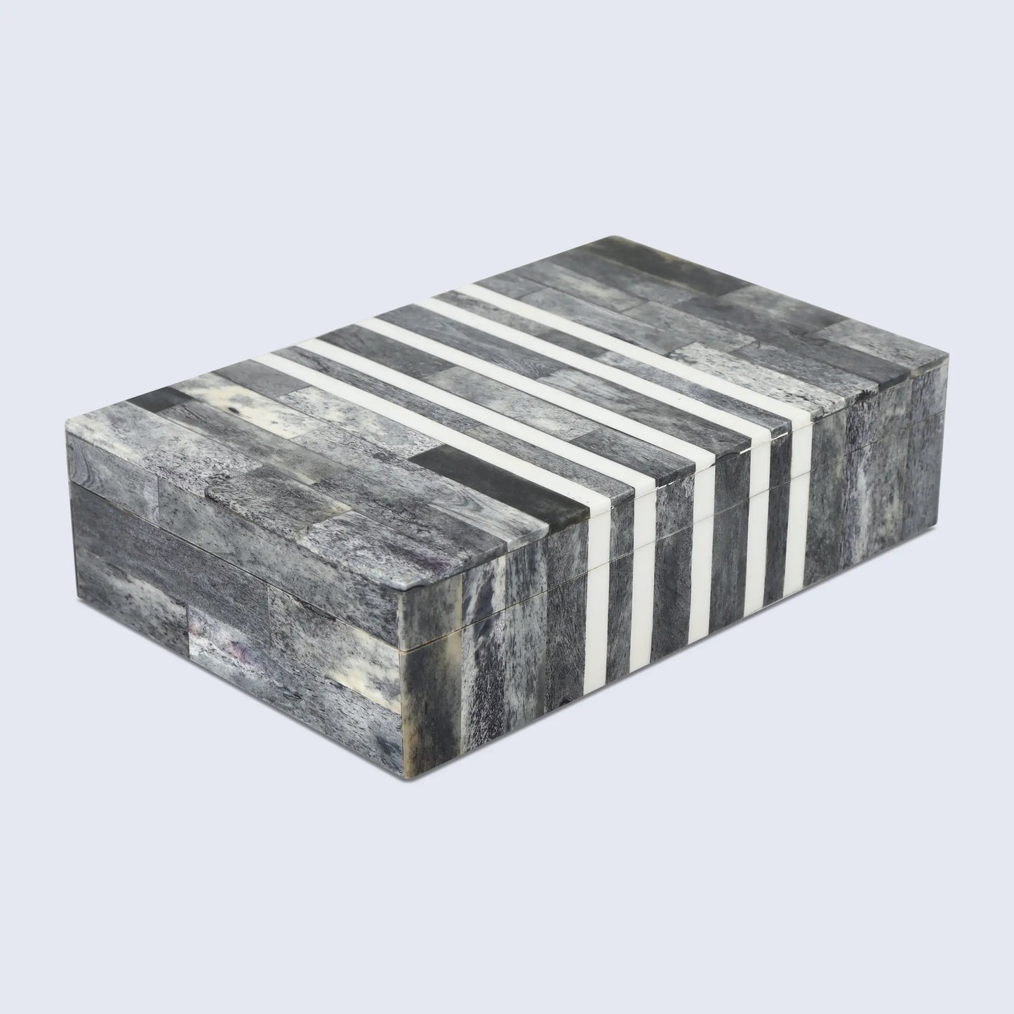 Patisserie Cafe Bone & Resin Inlay Decorative Storage Box in 7 Sizes
