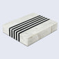 Decorative Boxes Mono Sprint Pattern Resin Inlay Collection in 7 Sizes