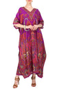 Women Long Kaftan Summer Holiday Caftan Dress in 4 Colors - S to 3XL