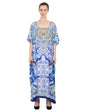 Women Long Kaftans Summer Holiday Caftan Dress 4 Colors S-3XL