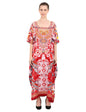 Women Long Kaftans Summer Holiday Caftan Dress 4 Colors S-3XL