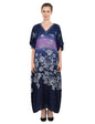 Women Long Kaftans Summer Holiday Caftan Dress 4 Colors S-3XL