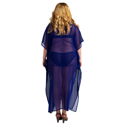 Women Long Kaftans Beach Caftan Dress 3 Colors S-3XL