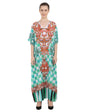 Women Long Kaftans Summer Holiday Caftan Dress 6 Colors S-3XL