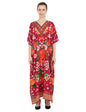 Women Long Kaftans Summer Holiday Caftan Dress 4 Colors S-3XL