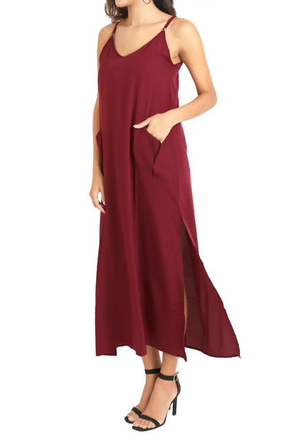 Women Long Kaftans Summer Holiday Caftan Dress 5 Colors S-3XL