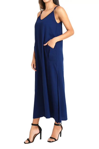 Women Long Kaftans Summer Holiday Caftan Dress 5 Colors S-3XL