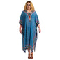 Women Long Kaftans Beach Caftan Dress 3 Colors S-3XL