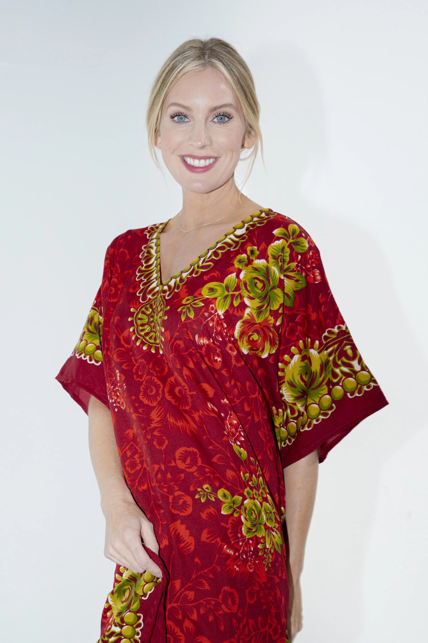 Women Long Kaftan Summer Holiday Caftan Dress in 6 Colors - S to 3XL