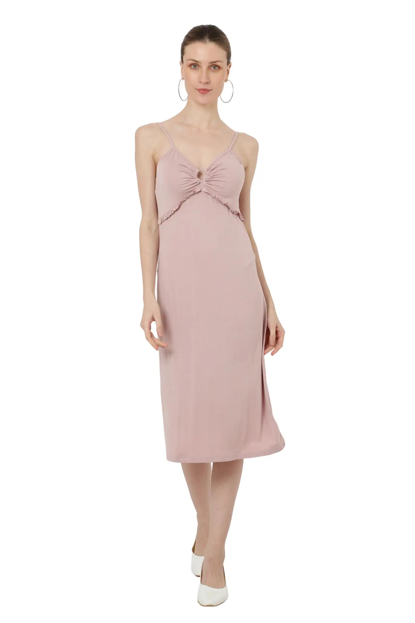 Midi Cami Dress Maxi Fit and Flare Shift Boho Style- Available in 11 Colors