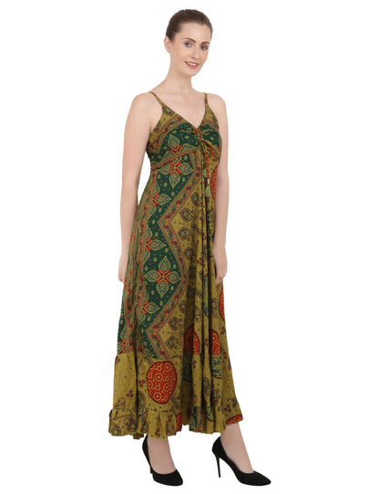 Women Casual Boho Style Maxi Dresses in Two Sizes (P314)